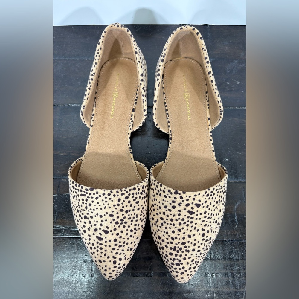 NEW Michelle McDowell Quinn Flats in Leopard Size 6 - Picture 3 of 9